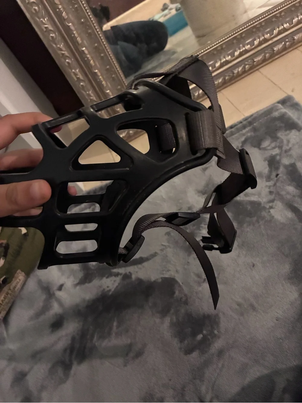 Top Paw® Adjustable Basket Dog Muzzle - Picture 2 of 3